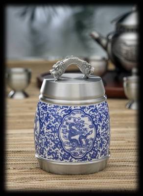 匠心之韻，禮藏東方 10010龍韻神州大號(hào)茶葉罐鑒賞